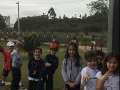 Guardiões do Saber em aula-passeio no Espaço Verde