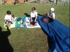 2º ano C participa de aula de campo no Espaço Verde