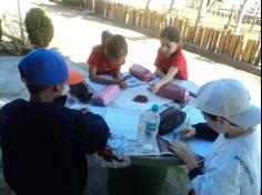 2º ano C participa de aula de campo no Espaço Verde