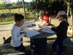 2º ano C participa de aula de campo no Espaço Verde