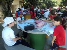 2º ano C participa de aula de campo no Espaço Verde