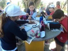 2º ano C participa de aula de campo no Espaço Verde