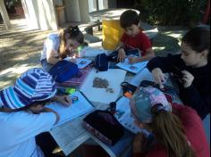 2º ano C participa de aula de campo no Espaço Verde