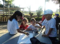 2º ano C participa de aula de campo no Espaço Verde