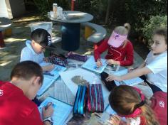 2º ano C participa de aula de campo no Espaço Verde