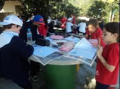 2º ano C participa de aula de campo no Espaço Verde