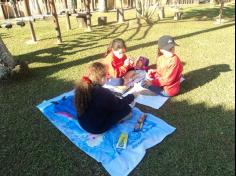 2º ano C participa de aula de campo no Espaço Verde