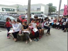 Terceiros anos B e C em Pontos de Encontro