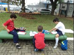 Terceiros anos B e C em Pontos de Encontro