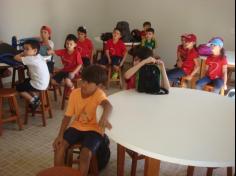 1º ano B vivendo a magia das cores