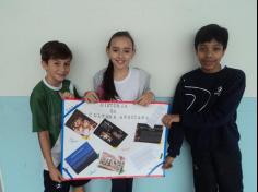 Cartazes no 4º B