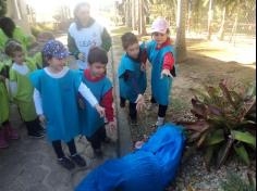 1º ano D aprende e se diverte no Espaço Verde