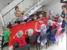 Culinária com a Mamãe Grazi no Grupo Sorriso