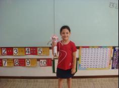 Boneca africana no 1º ano B