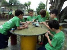 Brincando e aprendendo no Espaço Verde