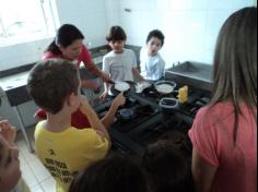 3º ano E faz tapioca