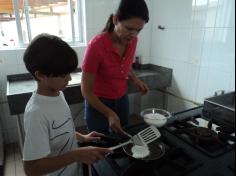 3º ano E faz tapioca