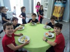 Feijoada com a turma do 1º ano D