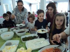 Feijoada com a turma do 1º ano D