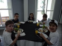 Feijoada com a turma do 1º ano D