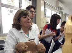 Alunos do Ensino Médio em aula de campo na UNIVALI