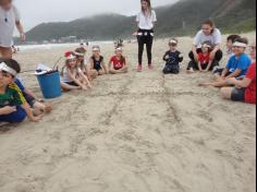 Diversão na praia com os Infantis II