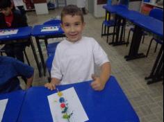 Adornos africanos no 1º ano C