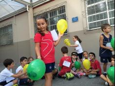 2º ano D em sua primeira semana de aula