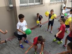 2º ano D em sua primeira semana de aula