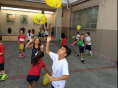 2º ano D em sua primeira semana de aula