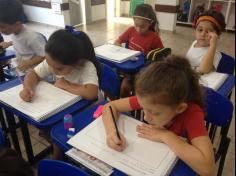 Trabalho cooperativo no 1º ano A