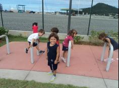 Infantil II visita a Beira Rio