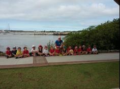 Infantil II visita a Beira Rio