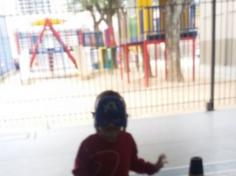 Muito exercício nos grupos do Infantil I