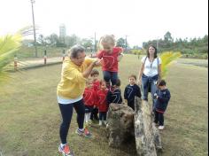 Grupo Baleia brincando e Aprendendo no Espaço Verde