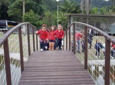 Grupo Animais da Fazenda visita o Espaço Verde com a Equipe do LEAS