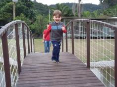 Grupo Animais da Fazenda visita o Espaço Verde com a Equipe do LEAS