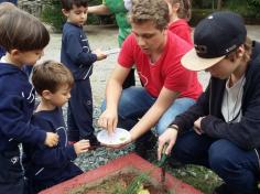 Grupo Animais da Fazenda visita o Espaço Verde com a Equipe do LEAS