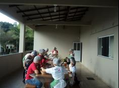 Grupo Animais da Fazenda visita o Espaço Verde com a Equipe do LEAS