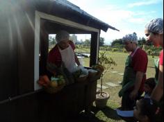 Grupo Animais da Fazenda visita o Espaço Verde com a Equipe do LEAS