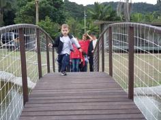 Grupo Animais da Fazenda visita o Espaço Verde com a Equipe do LEAS