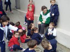 Grupo Animais da Fazenda visita o Espaço Verde com a Equipe do LEAS