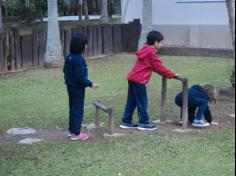 1º ano D aprende e se diverte no Espaço Verde 2016