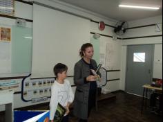 3º ano A e oficina com a mãe Eliane