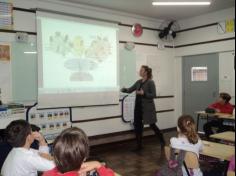 3º ano A e oficina com a mãe Eliane