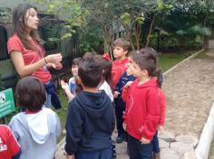 Infantil II visita o viveiro municipal