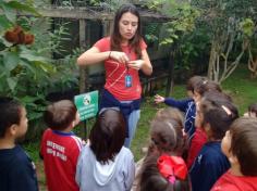 Infantil II visita o viveiro municipal