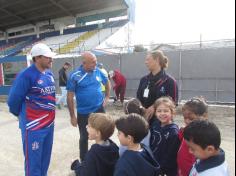 1º ano C visita o Estádio Dr. Hercílio Luz