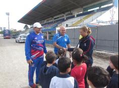 1º ano C visita o Estádio Dr. Hercílio Luz