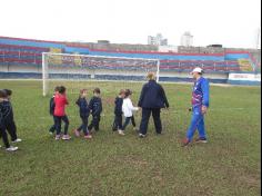 1º ano C visita o Estádio Dr. Hercílio Luz